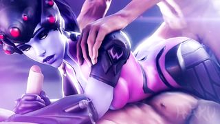 Widowmaker Threesome - Haku