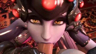 Widowmaker Mouth Full of Cum - Secaz