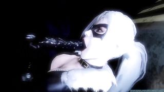 Venom Fucks Black Cat - Dragonbomb