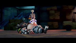 Junkrat Fucks D.Va - Midnightsfm