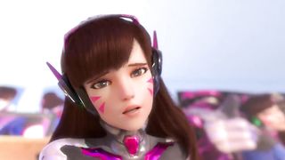 D.Va Fan Service - Rule 34 - Lvl3toaster
