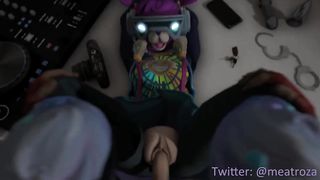 Dj Bop taking it in the pussy - Meatroza