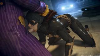 Joker Skull Fucks Batgirl - Reddoe