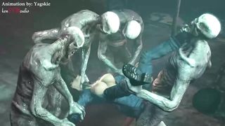 Bioshock Elizabeth Monster Gangbang - Yagskie