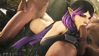 Paladins Skye Forest Threesome Sex - Leeterr