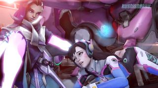 D.Va Dildo Fuck - Kushishekku
