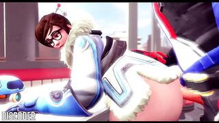 Soldier 76 Fucks Mei in the Ass - DisCodeR