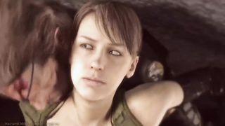 Metal Gear Quiet Anal Cock Riding - Hazard3000