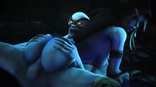 Sylvanas Windrunner Cock Riding - The G Works