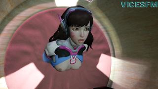D.Va Bondage Fuck - Vicesfm