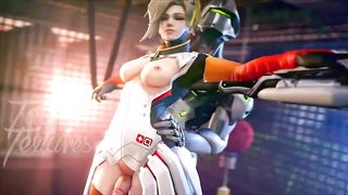 Mercy Cock Teasing - Tastytextures