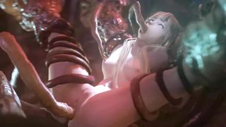 Marie Rose and the Tentacle Monster - The Cunnysseur