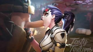 Talon Widowmaker Blowjob - Tastytextures