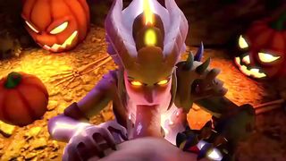 Symmetra Halloween Blowjob - Batesz