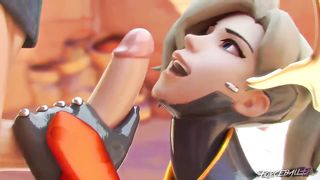 Mercy Licking and Blowing - Forceballfx