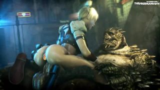 Harley Quinn Riding a Monster Cock - Firebrandsfm