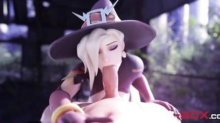 Witch Mercy Sucking Dick - Tiaz-3dx
