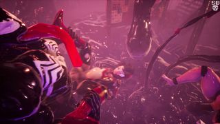 Venom and Spiderboi - Sleepy_B