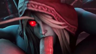 Sylvanas Blowing off some steam - Secazz