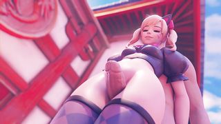 D.va Thighjob - Yeero