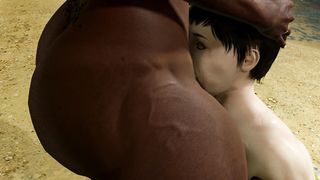 Shexxx Beach - Redheadfuta