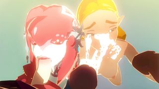 Mipha X Zelda WIP loop Collection Vol. 2 - SableServiette