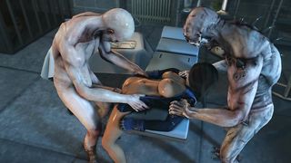 Ashley and Fenshep Trapped in a Lab - Rrostek