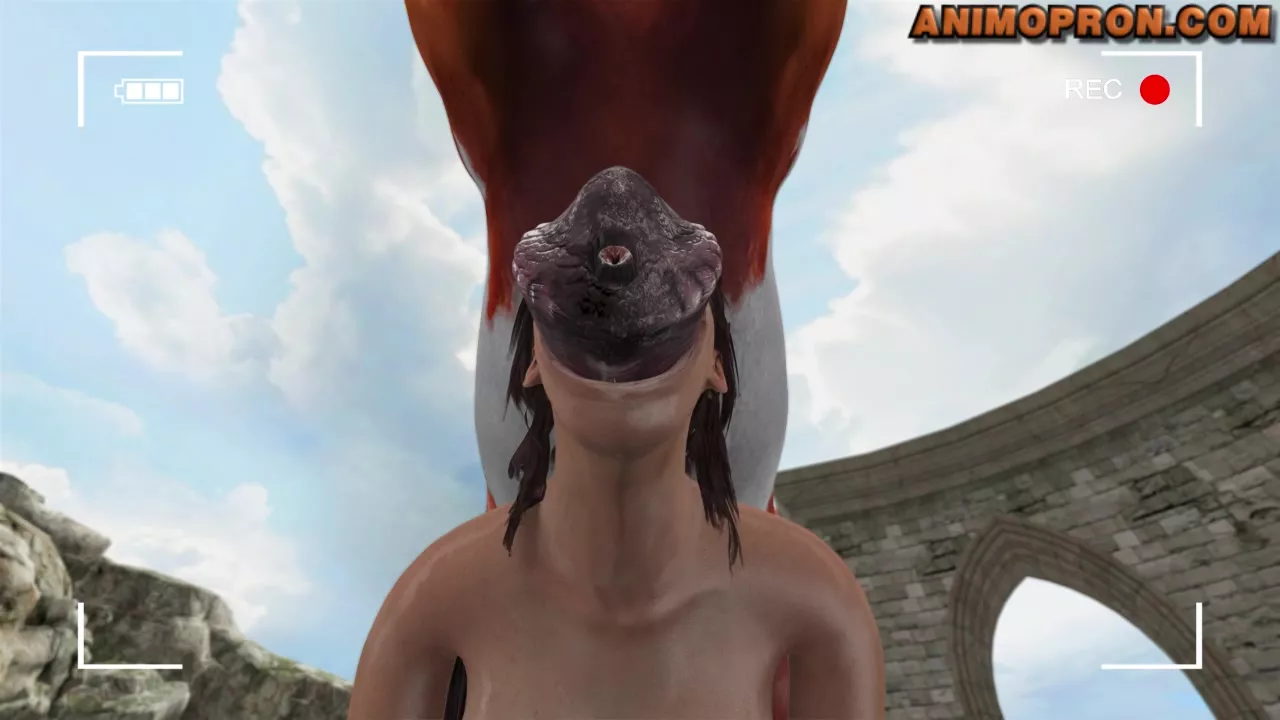 Lara with horse animopron