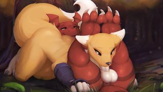 Renamon's Blowjob - Zonkpunch
