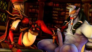 Sally X Draenei - KaminaKirei