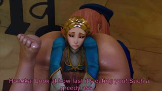 BobbyMackolatoo aka Stressformurder Zelda VS Honoka [Anal Vore]