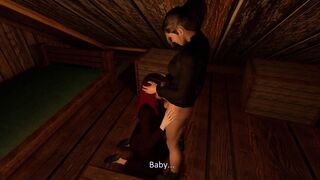 Fit Futa Fucks her Red Head Girlfriend  - Xanthebug