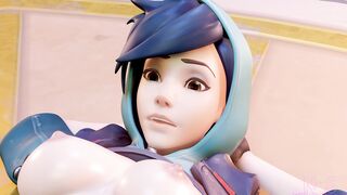 Mercy Tracer Footjob - Neonsin