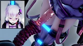 Punish Yukarin With Tentacles - Jaxmmd