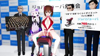 Haruka Amami's Perverted Riding Machine Extortion / Forced Cum - Jaxmmd