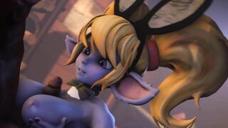 Poppy's New part time job! - RougeNine