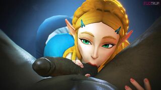 Zelda ball suckling - Fugtrup