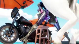 Horse video 102 - Widow x horse - fountain