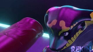 Cherry X Saryn - long animation - Rekin3D