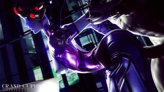 Widowmaker Blacked Anal