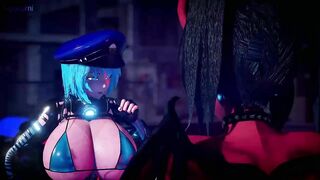 [futanari] Lewd Succubus - Nyakumi