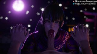 Kunimitsu Fellatio - Bouquetman