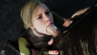 (Extended Cut) Mortal Combat Cassie Blowjob  - Pewposterous