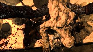 Khajiit Sacrificed To The Daedra