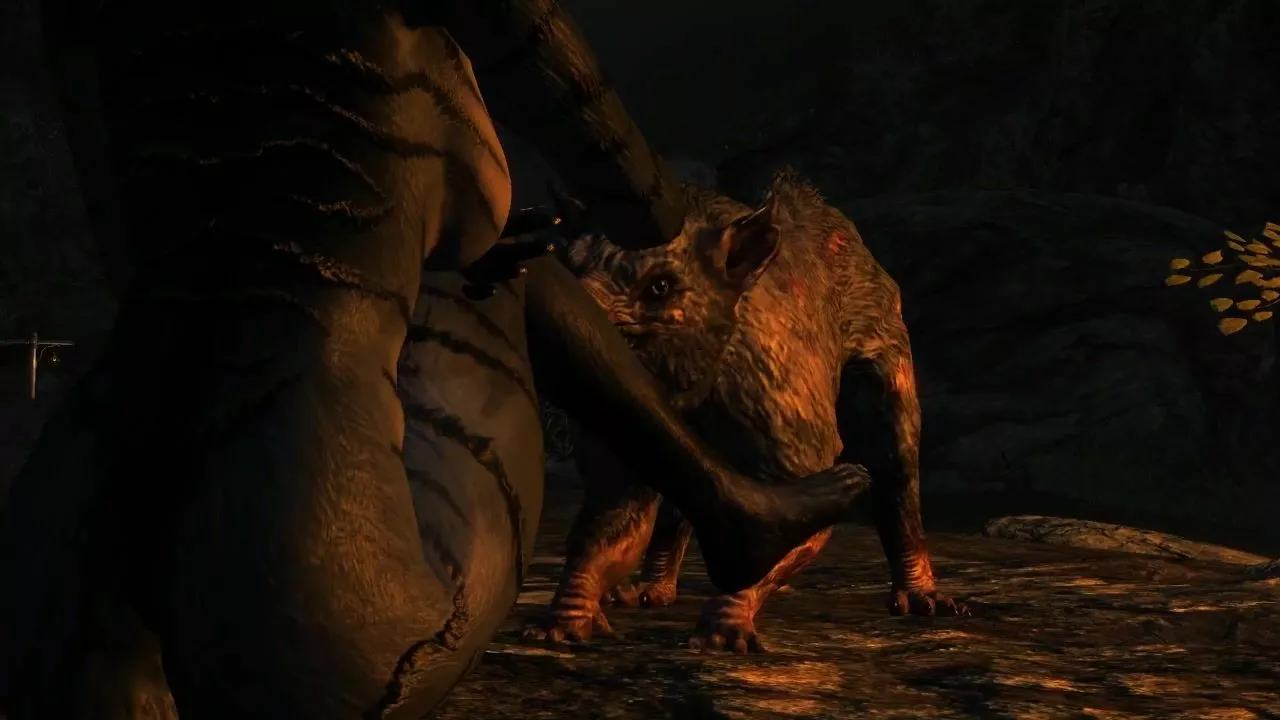 Argonian Porn Captions - Khajiiti Teen Stuffed Full by Skeever