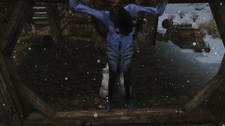 Khajiit Bound and Bred by Lustful Stallion