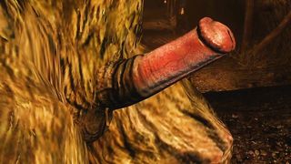 Khajiit Worships A Troll's Massive Throbbing Fuck Pole