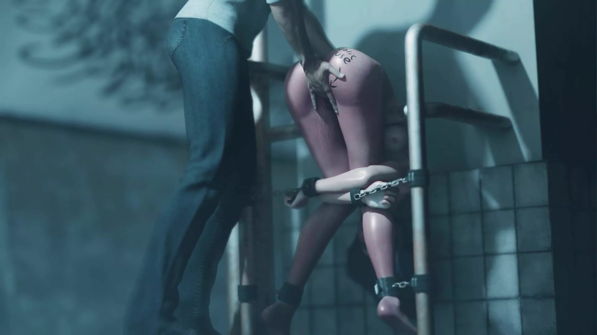 Ada wong bathroom bondage - Fatcat17