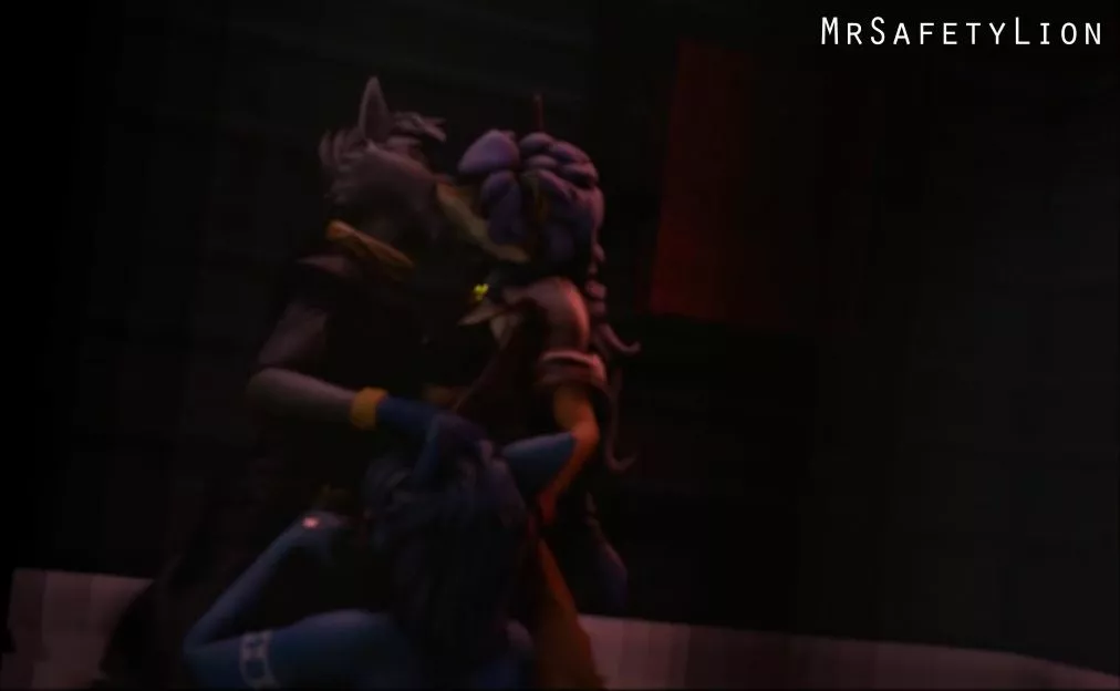 1012px x 624px - Sly Cooper x Carmelita Fox x Starfox Krystal Threesome Porn Parody  (MrSafetyLion)