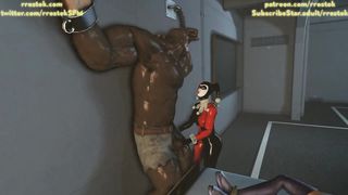 Monster Thug and Psylocke - Rrostek